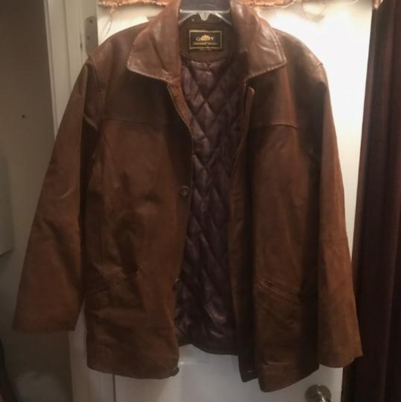 Coats | Mens Giovanni Verucci Leather 